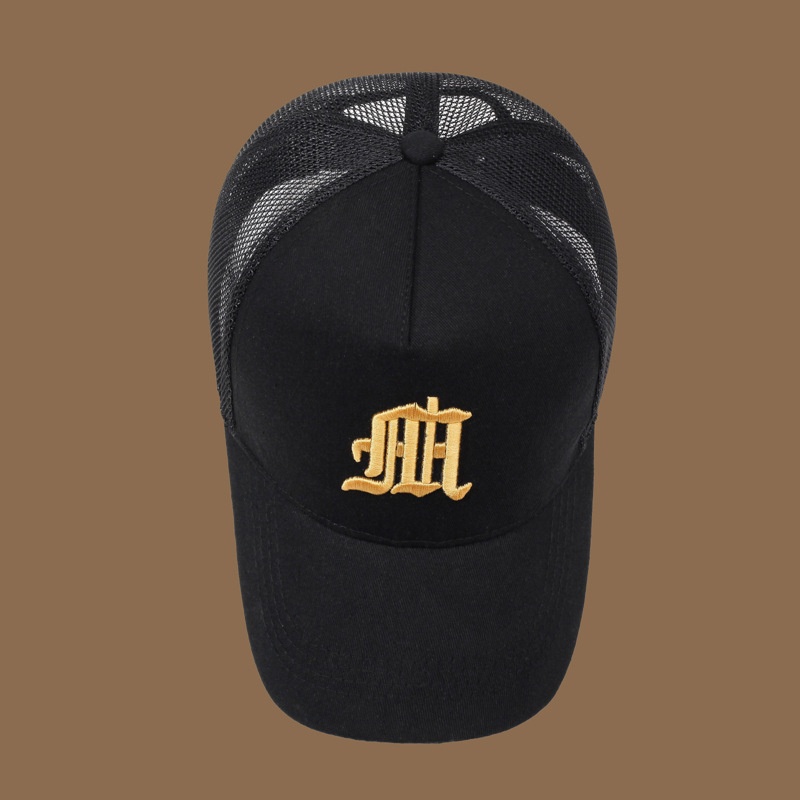 Summer New Mesh Breathable Comfortable Face-Slimming Baseball Unisex Sunshade Sun Protection Adjustable Duckbill Cap_voghion.com