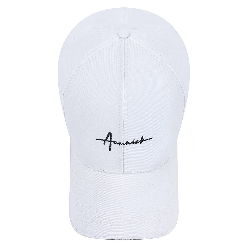 Trendige neue Baseballkappe für Frühling und Herbst, lässig, mit Buchstabenmuster, Sonnenschutz und Entenschnabelform, für Jugendliche, Männer, Frauen, Studenten und Paare_voghion.com