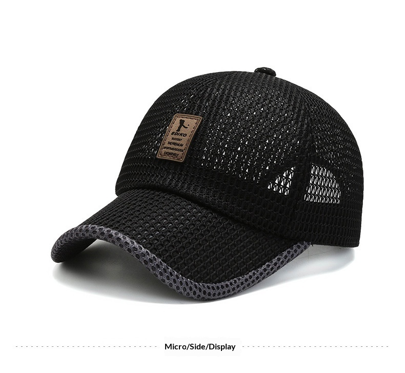 Atmungsaktive Mesh Baseballcap Für Outdoor Und Sonnenschutz_voghion.com