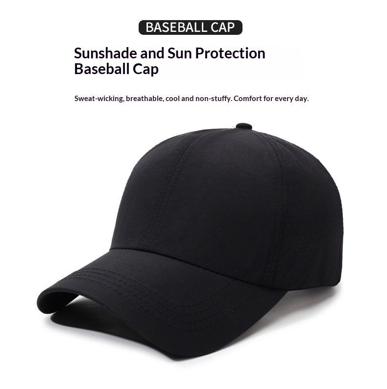 Dam baseballkeps med hästsvansöppning ventilerande mesh sommar_voghion.com