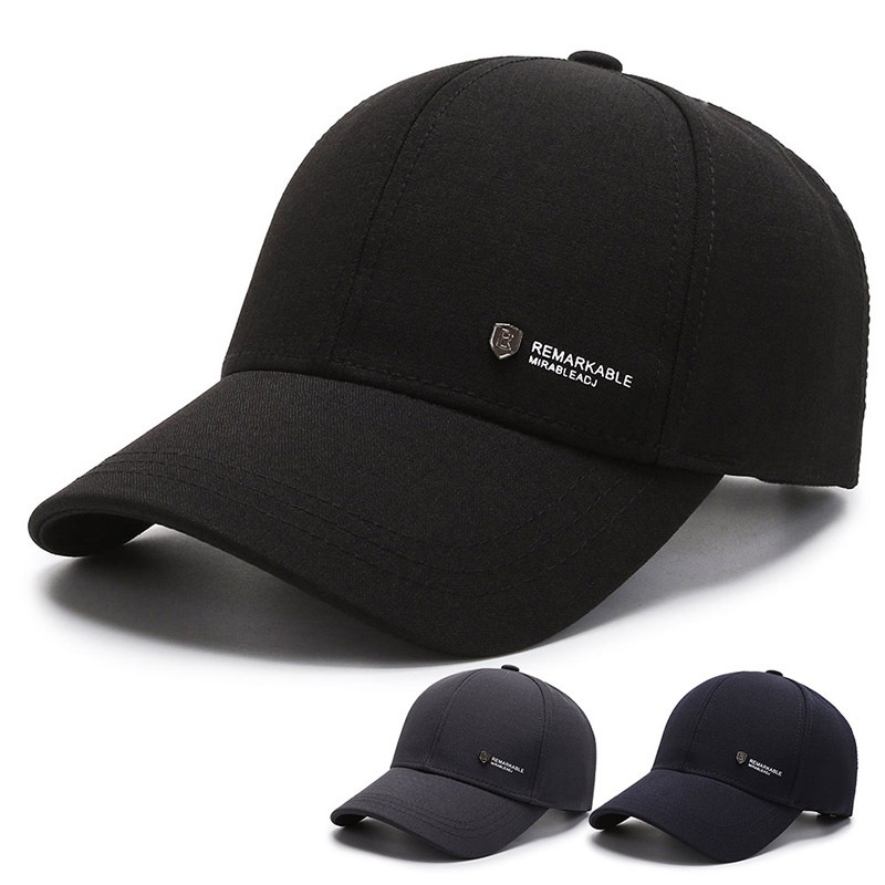 Neuer koreanischer Stil Frühling Herbst Herren Outdoor Casual Hut mittleren Alters und ältere Menschen Modischer Sonnenschutz_voghion.com