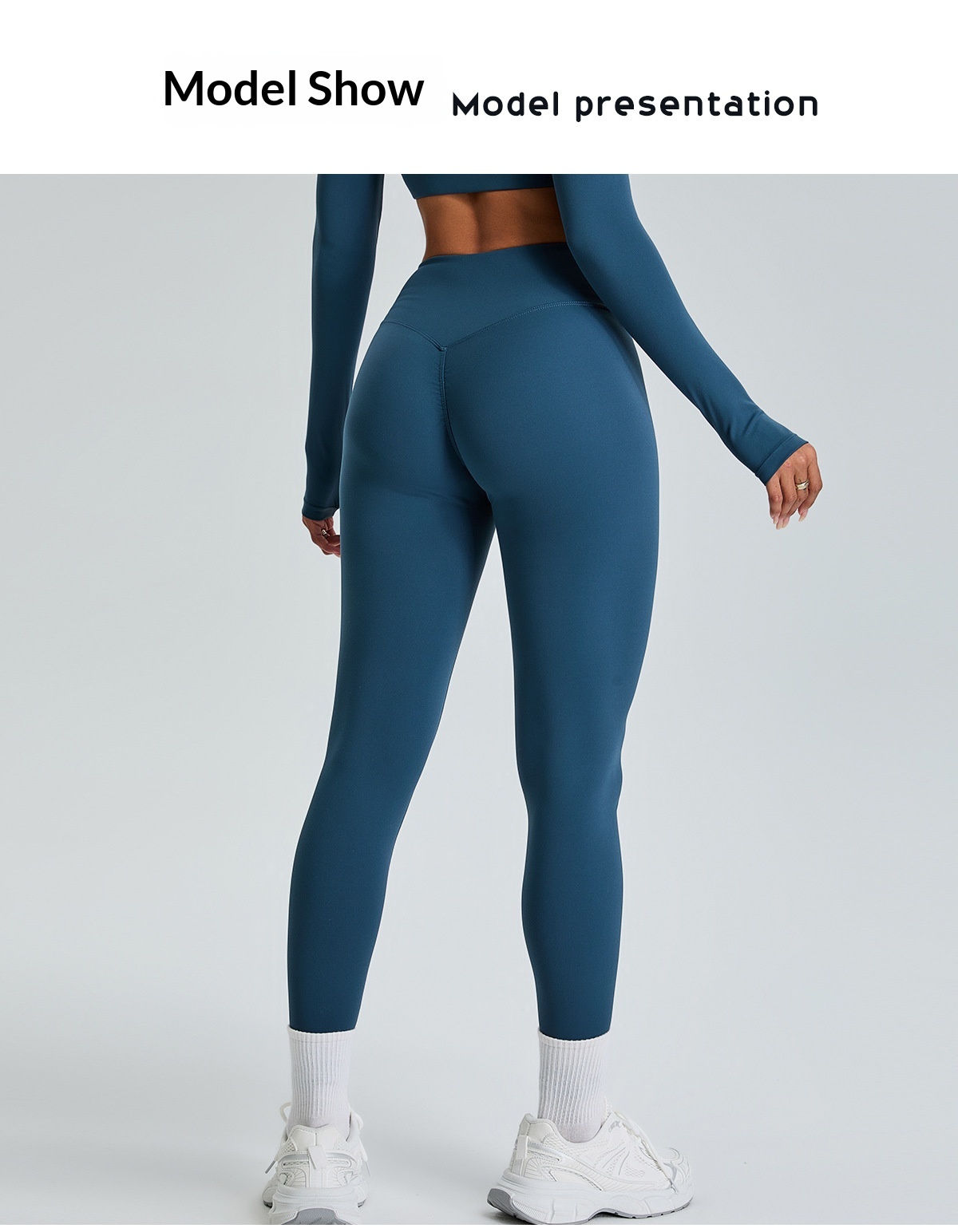 High Waist Yoga Pants With Tummy Control And Butt Lifting_voghion.com