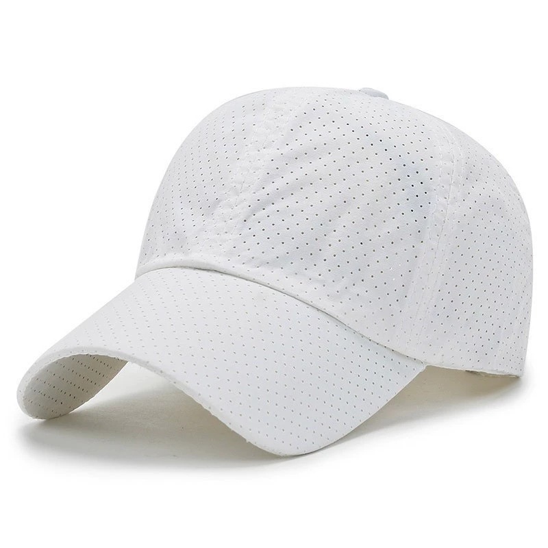 Gorra de béisbol de verano de secado rápido con gran circunferencia de la cabeza, protección solar, para mujer, sencilla, versátil, para hombre y mujer, deportiva para exteriores, lisa_voghion.com