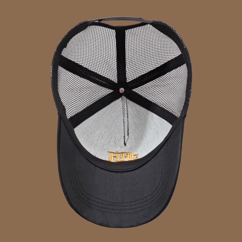 Summer New Mesh Breathable Comfortable Face-Slimming Baseball Unisex Sunshade Sun Protection Adjustable Duckbill Cap_voghion.com