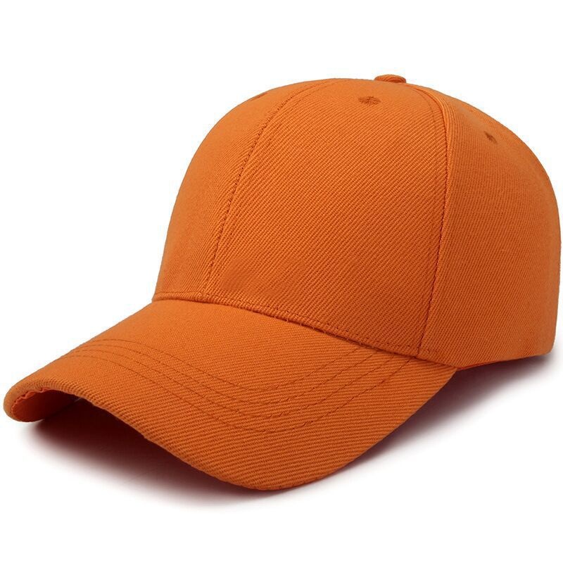 Boné de beisebol liso com alça ajustável para cabeças grandes, proteção solar, formato que afina o rosto, fecho de pressão._voghion.com