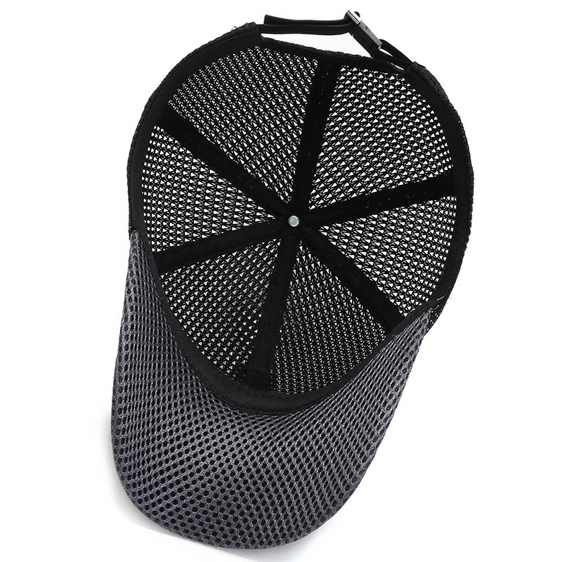 Aoteng Sommer-Outdoor-Freizeit-Sonnenschutz-Angelhut, Unisex-Atmungsaktive Mesh-Baseballkappe, Entenschnabelkappe_voghion.com