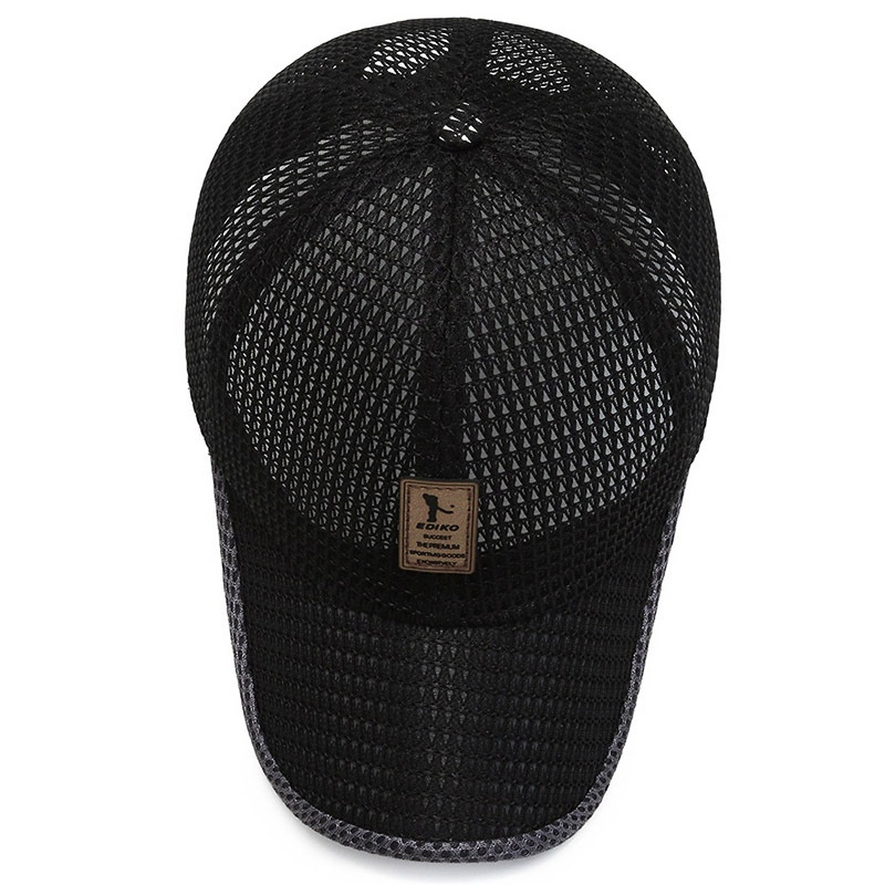 Aoteng Sommer-Outdoor-Freizeit-Sonnenschutz-Angelhut, Unisex-Atmungsaktive Mesh-Baseballkappe, Entenschnabelkappe_voghion.com