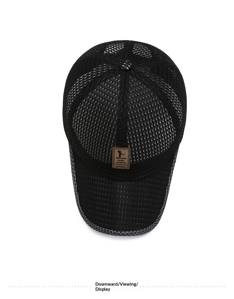 Atmungsaktive Mesh Baseballcap Für Outdoor Und Sonnenschutz_voghion.com