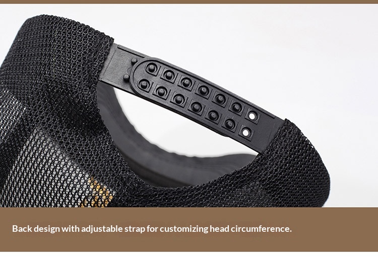 Breathable Mesh Baseball Cap Sun Protection Unisex Adjustable_voghion.com