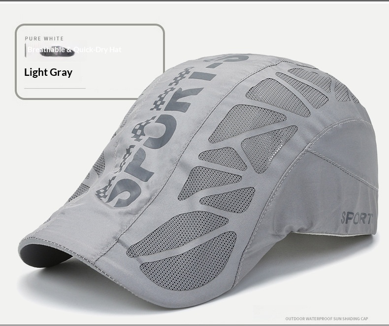 Wholesale Forward-looking Duckbill Cap, Ultra-light, Ultra-thin, Breathable, Sun-protective, Quick-dry Hat, Breathable_voghion.com