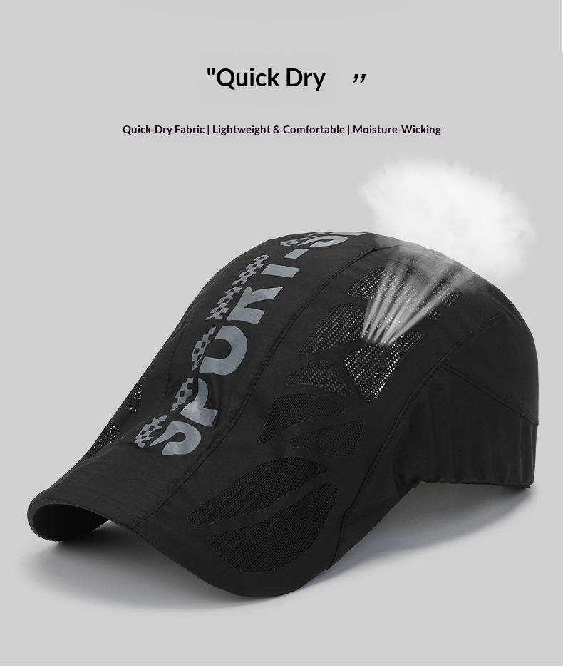 Wholesale Forward-looking Duckbill Cap, Ultra-light, Ultra-thin, Breathable, Sun-protective, Quick-dry Hat, Breathable_voghion.com