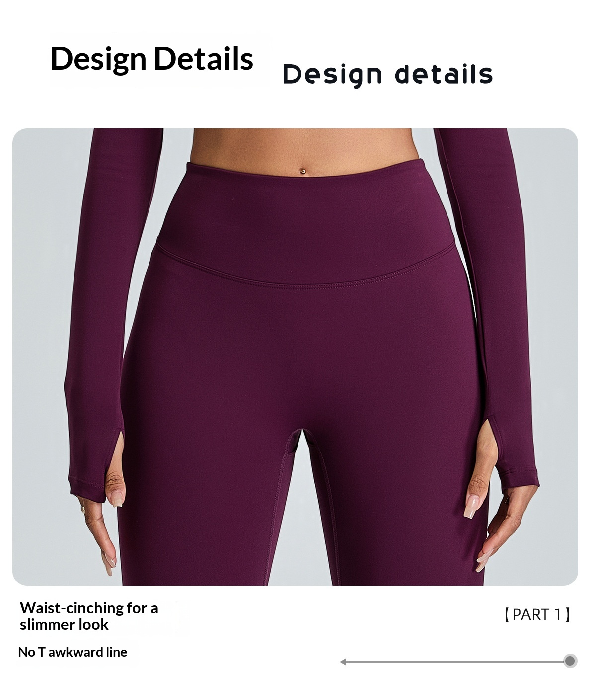 High Waist Yoga Pants With Tummy Control And Butt Lifting_voghion.com