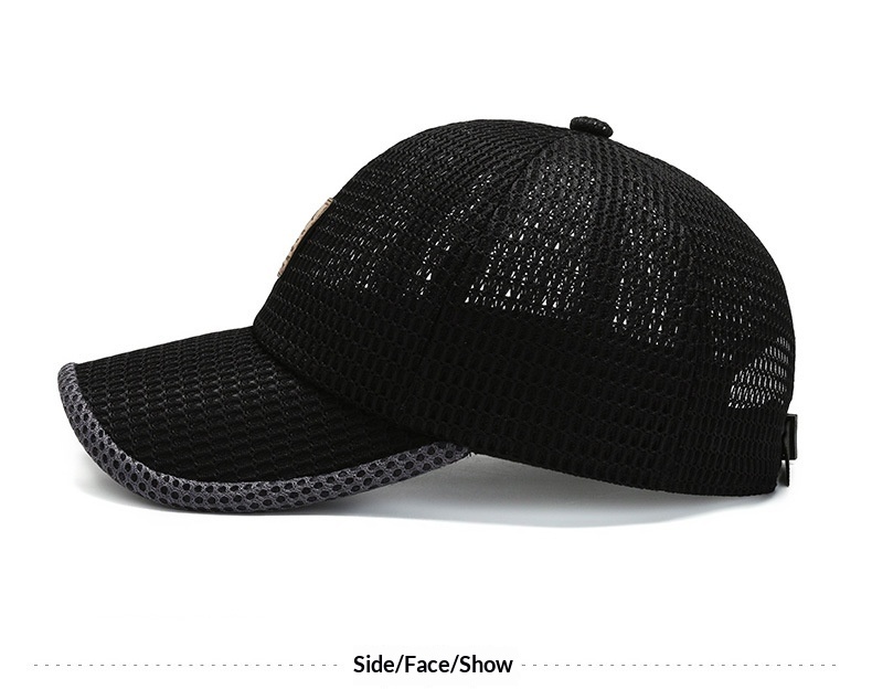 Atmungsaktive Mesh Baseballcap Für Outdoor Und Sonnenschutz_voghion.com