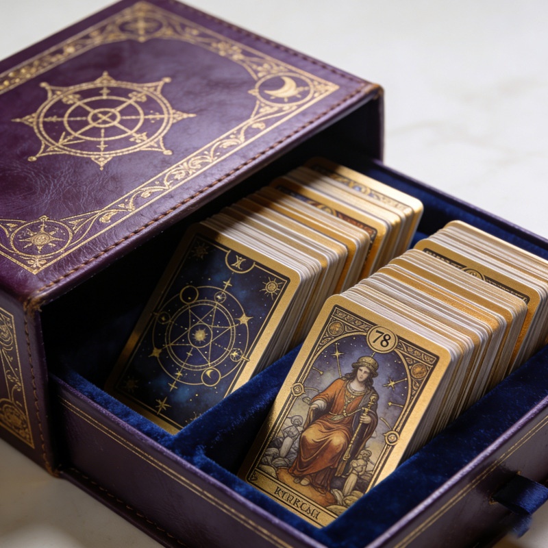 PeakGo Factory OEM ODM Personalizado Privado Colecionável Entretenimento Jogo de Cartas de Tarô para Iniciantes_voghion.com