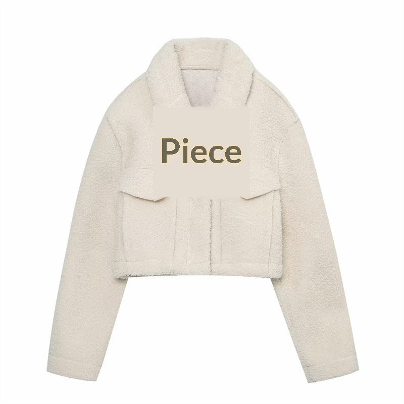 Export Order! New Spring/summer European And American Style Women's Fashion Casual Long-sleeve Fleece Short Shirt Jacket_voghion.com
