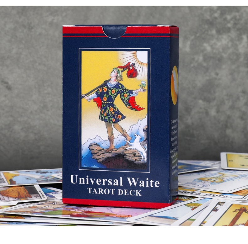 PeakGo Smith-Waite Orijinal Başlangıç Seviyesi Masa Oyunu Tam Set Tarot Kartları_voghion.com