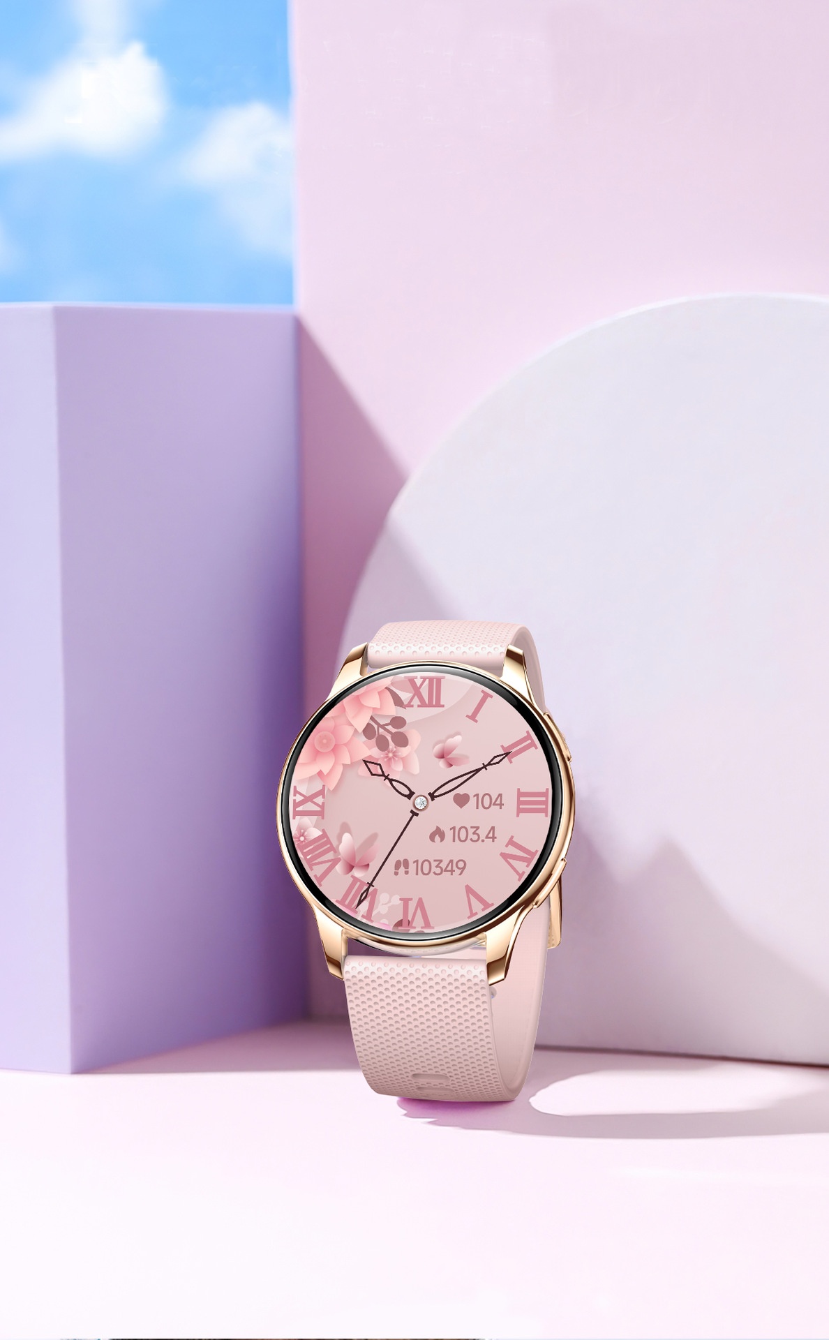 Smartwatch mujer amoled impermeable ip68 pulsera actividad_voghion.com