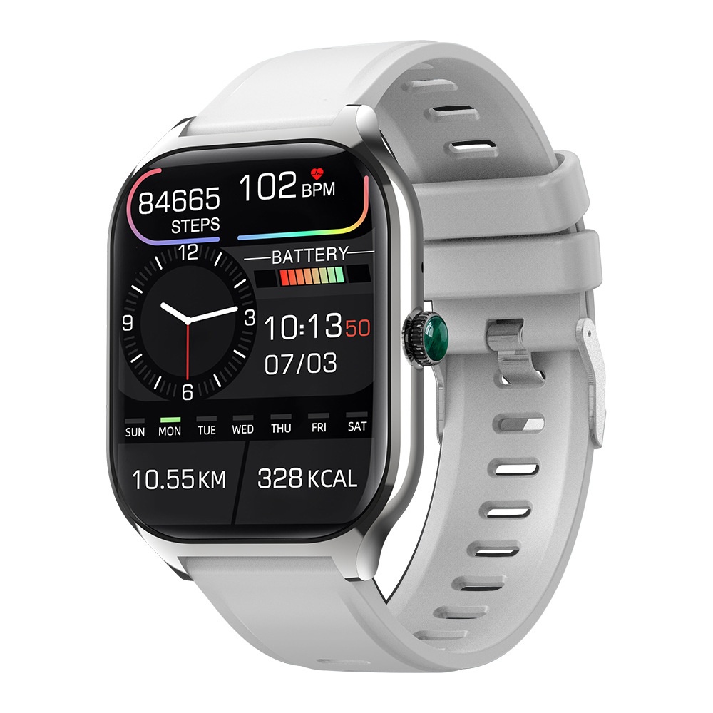 Cross-border X307 Smart Bluetooth Call Heart Rate Blood Pressure Sports Watch Large Screen HD Multi-language Wristwatch_voghion.com