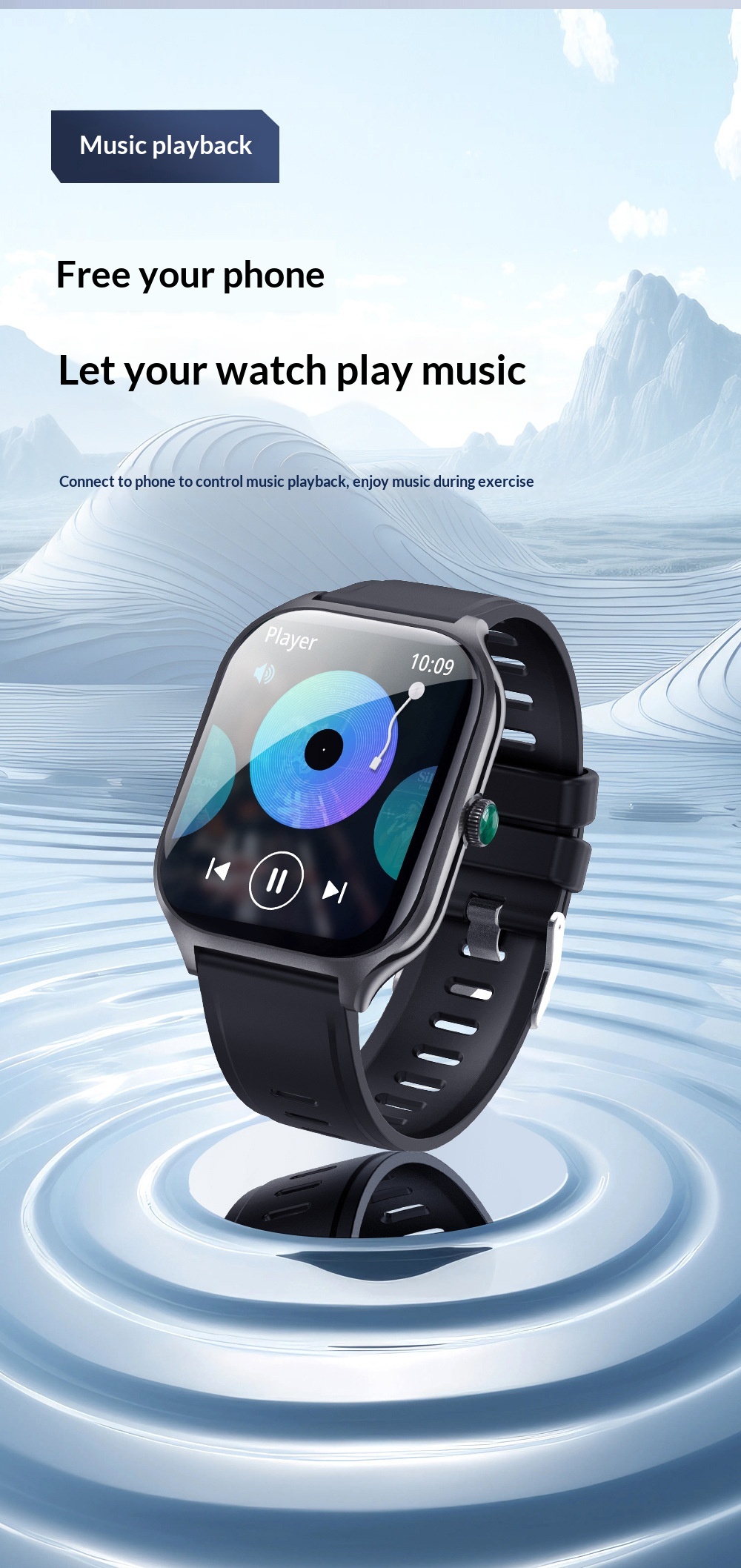 Smartwatch With Bluetooth Calling Heart Rate And Blood Pressure_voghion.com