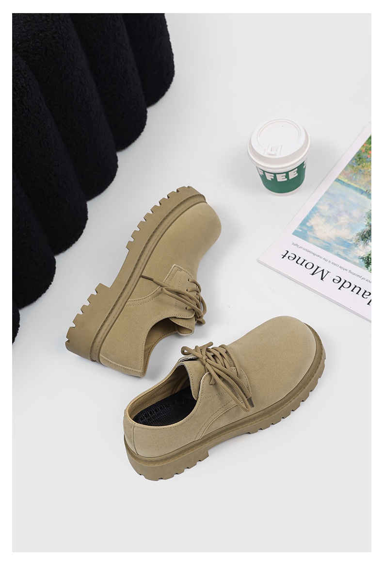 Chaussures derby vintage pour hommes à semelle compensée élégant_voghion.com