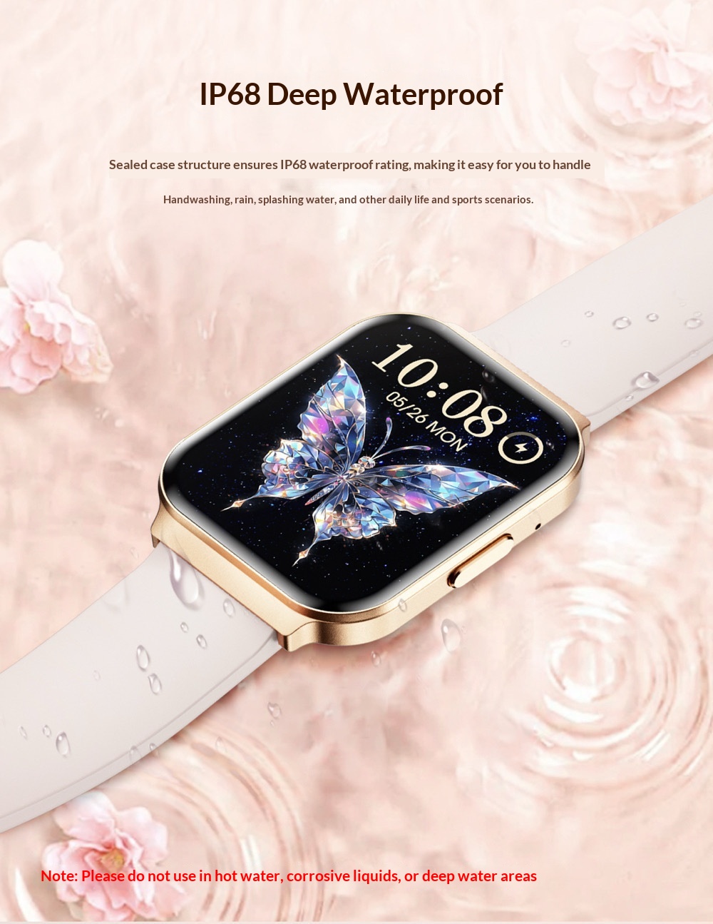 Smartwatch Mit Herzfrequenz- Und Blutsauerstoffmessung_voghion.com