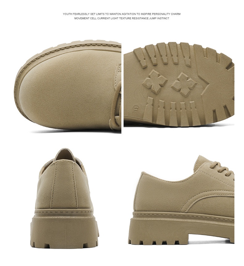 Chaussures derby vintage pour hommes à semelle compensée élégant_voghion.com