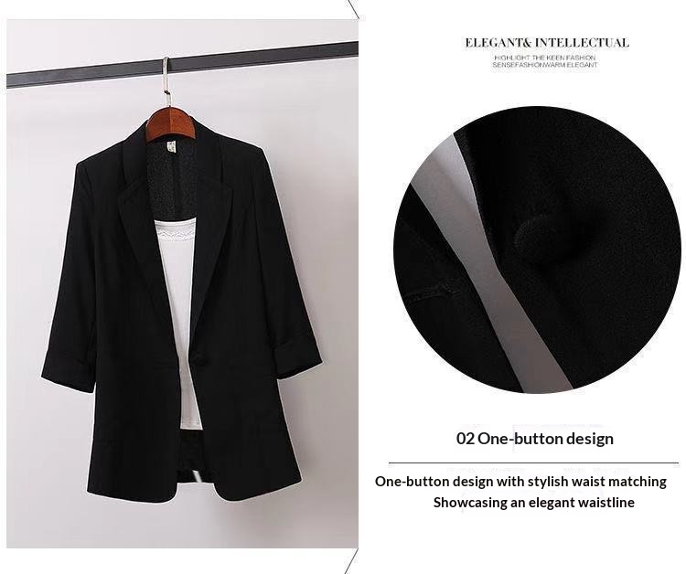 Modischer Damen Blazer In Übergröße Korean Style Freizeit Anzug_voghion.com