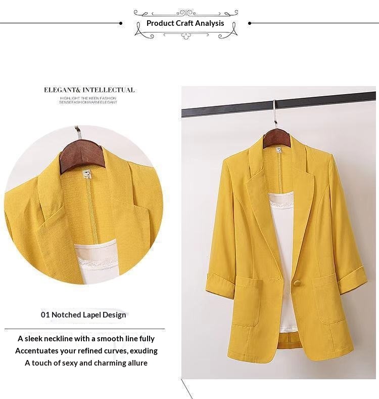 Modischer Damen Blazer In Übergröße Korean Style Freizeit Anzug_voghion.com