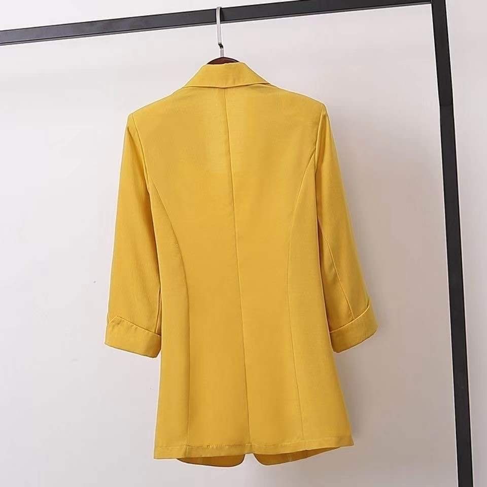 Modischer Damen Blazer In Übergröße Korean Style Freizeit Anzug_voghion.com