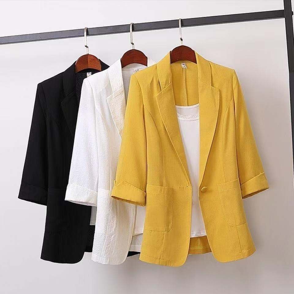 Modischer Damen Blazer In Übergröße Korean Style Freizeit Anzug_voghion.com