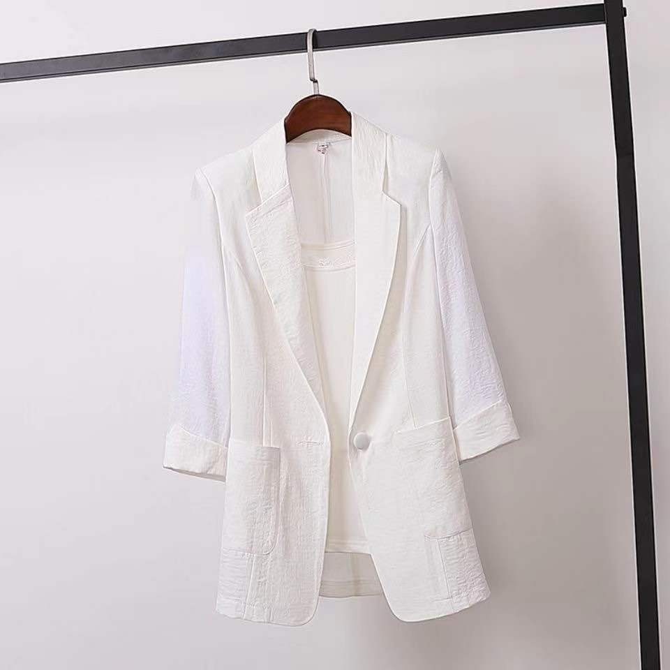 Modischer Damen Blazer In Übergröße Korean Style Freizeit Anzug_voghion.com
