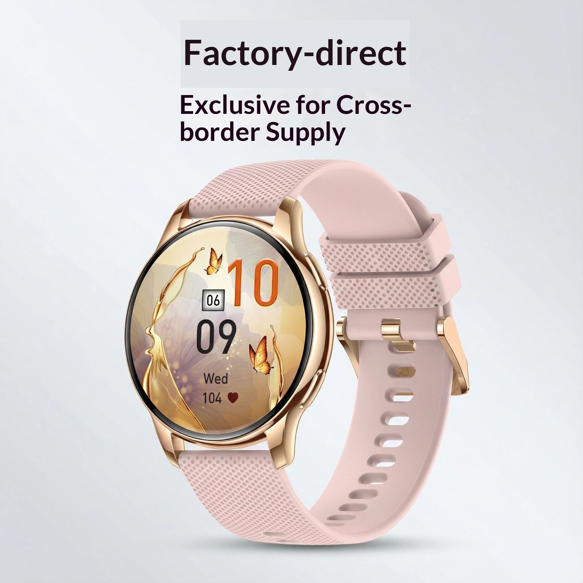 Y11, reloj inteligente superventas para mujer con pantalla AMOLED de 1,32 pulgadas, certificación IP68 de resistencia al agua y apto para compras internacionales._voghion.com