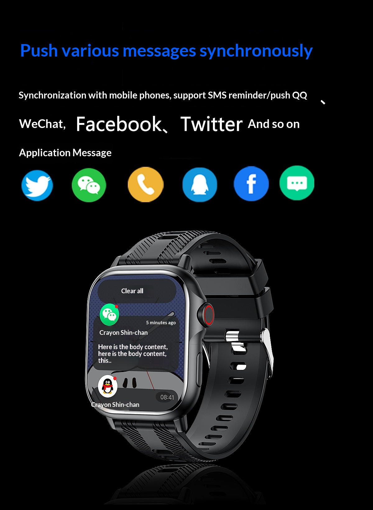 Smartwatch con chiamata bluetooth e cardiofrequenzimetro_voghion.com