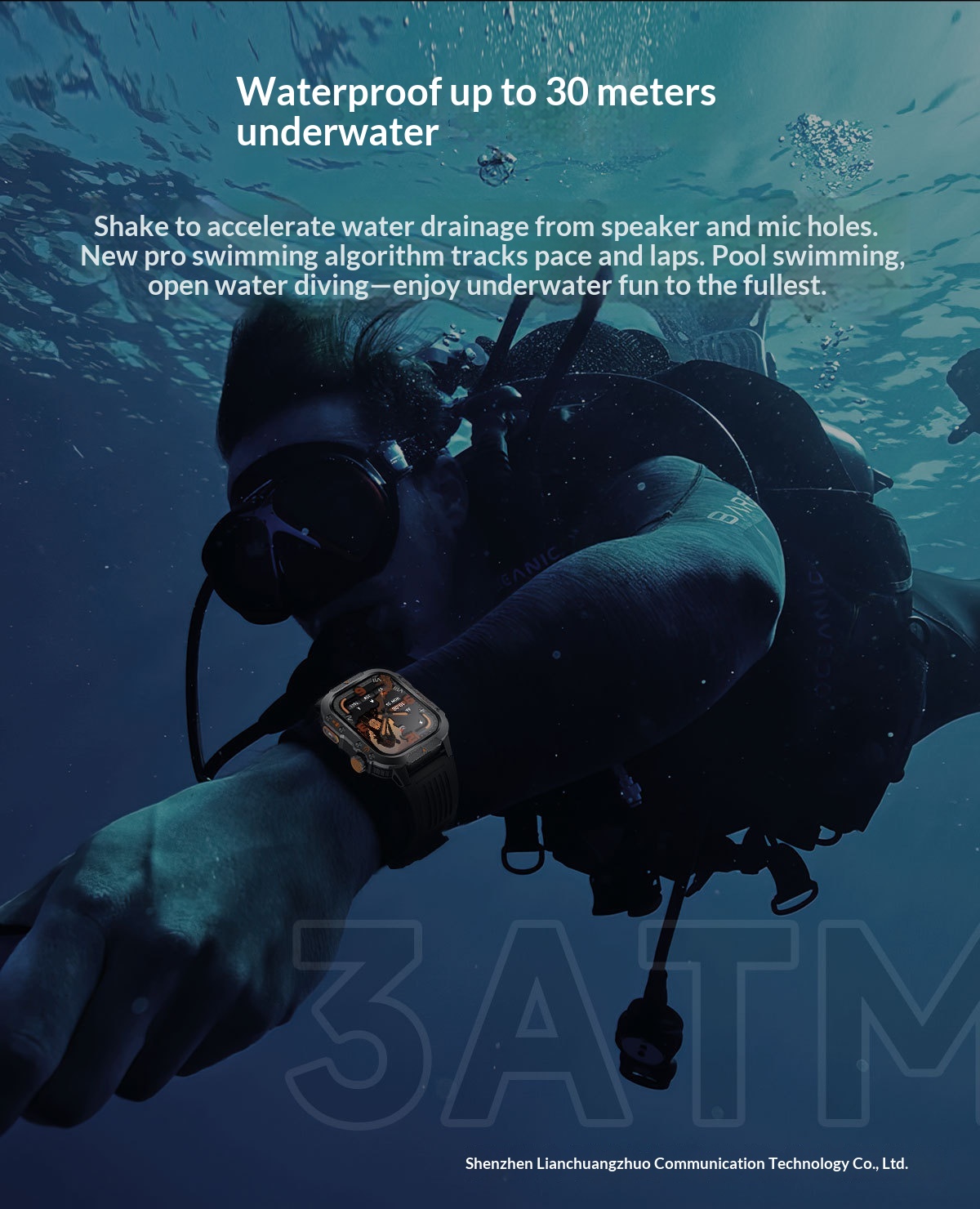 Smart Watch With Heart Rate Monitoring And Gps Tracking Waterproof_voghion.com