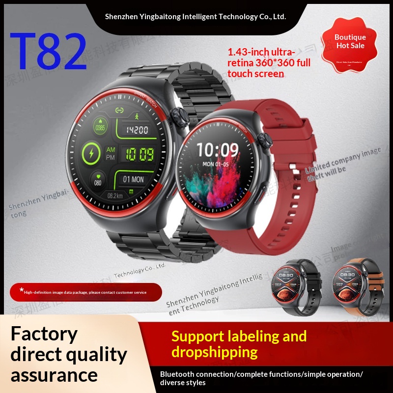 Reloj inteligente salud con llamada bluetooth nfc y seguimiento_voghion.com
