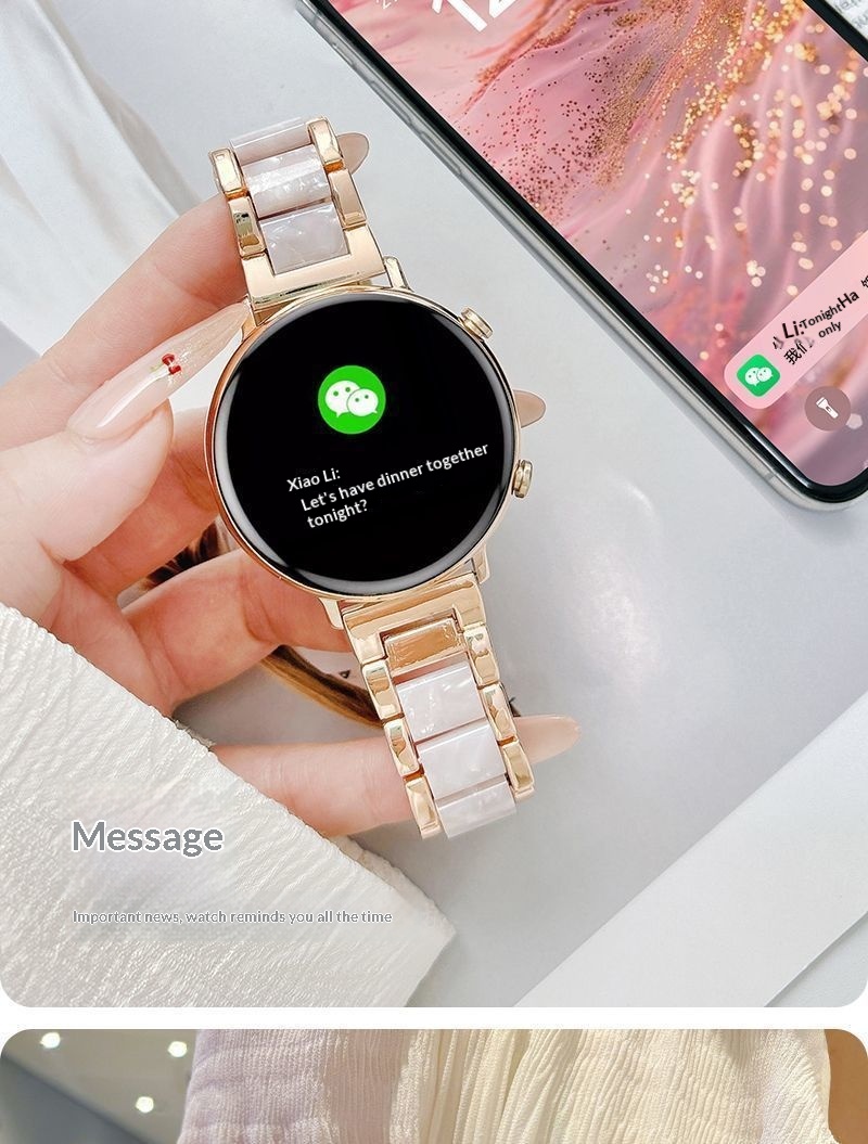 Smartwatch Für Damen Mit Bluetooth-anruf Und Bezahlfunktion Harz_voghion.com