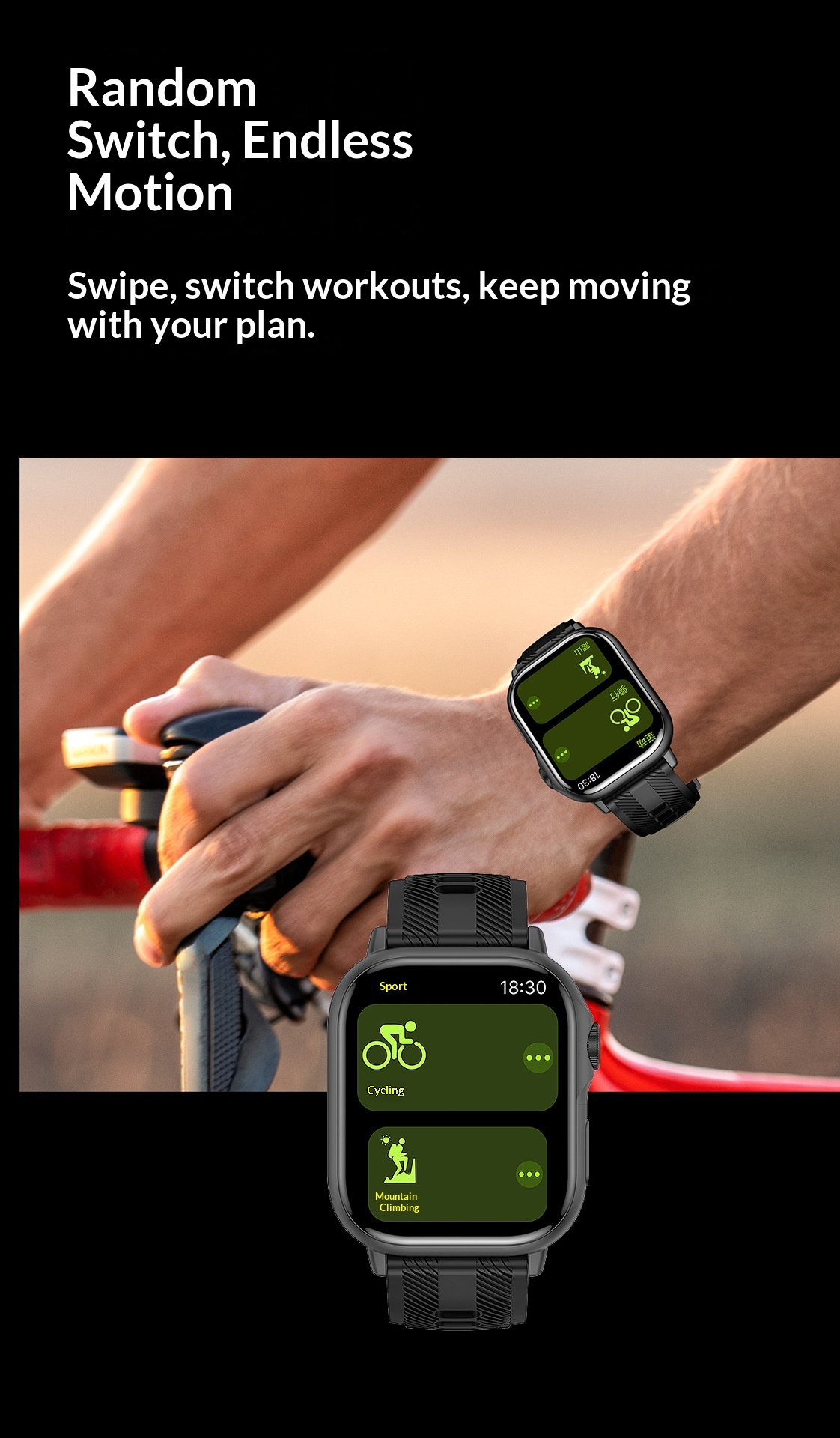 Smartwatch con chiamata bluetooth e cardiofrequenzimetro_voghion.com