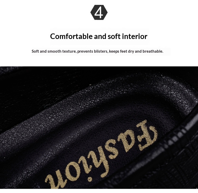 Herren Slipper Freizeitschuhe Aus Leder Flache Slipper Slipper_voghion.com