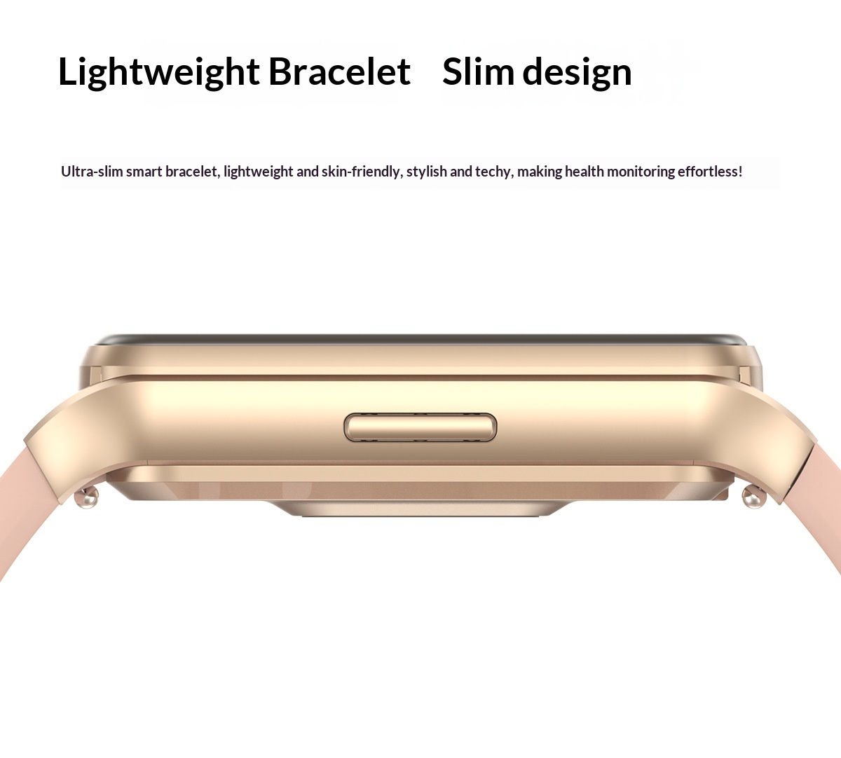 Smart Bracelet Mit Herzfrequenz- Und Schlafüberwachung Touchscreen_voghion.com
