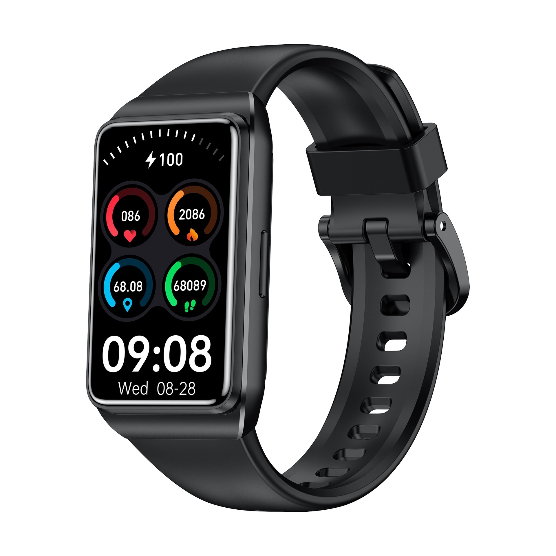 Grenzüberschreitender Verkaufsschlager: 1,47-Zoll-Touchscreen-Smart-Armband mit Herzfrequenzmessung, Schlafüberwachung, Push-Benachrichtigungen und Schrittzähler_voghion.com