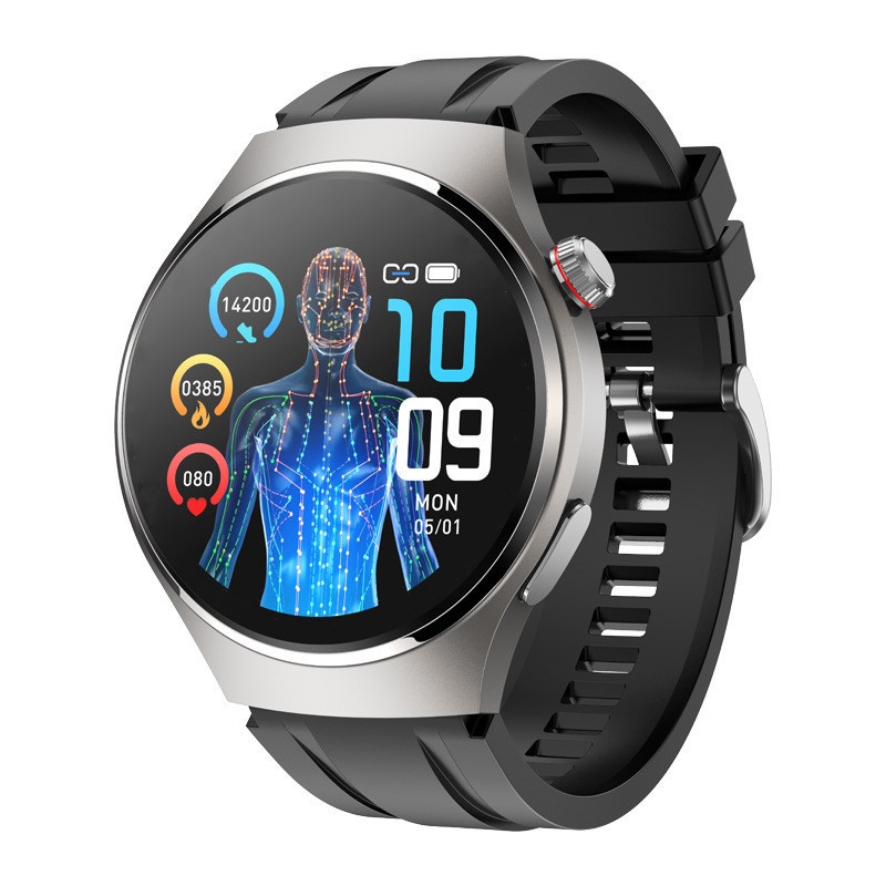Watch4 Glucose Lipid Uric Acid Smart Alipay NFC Bluetooth Call Heart Rate Pressure Blood Oxygen Watch_voghion.com