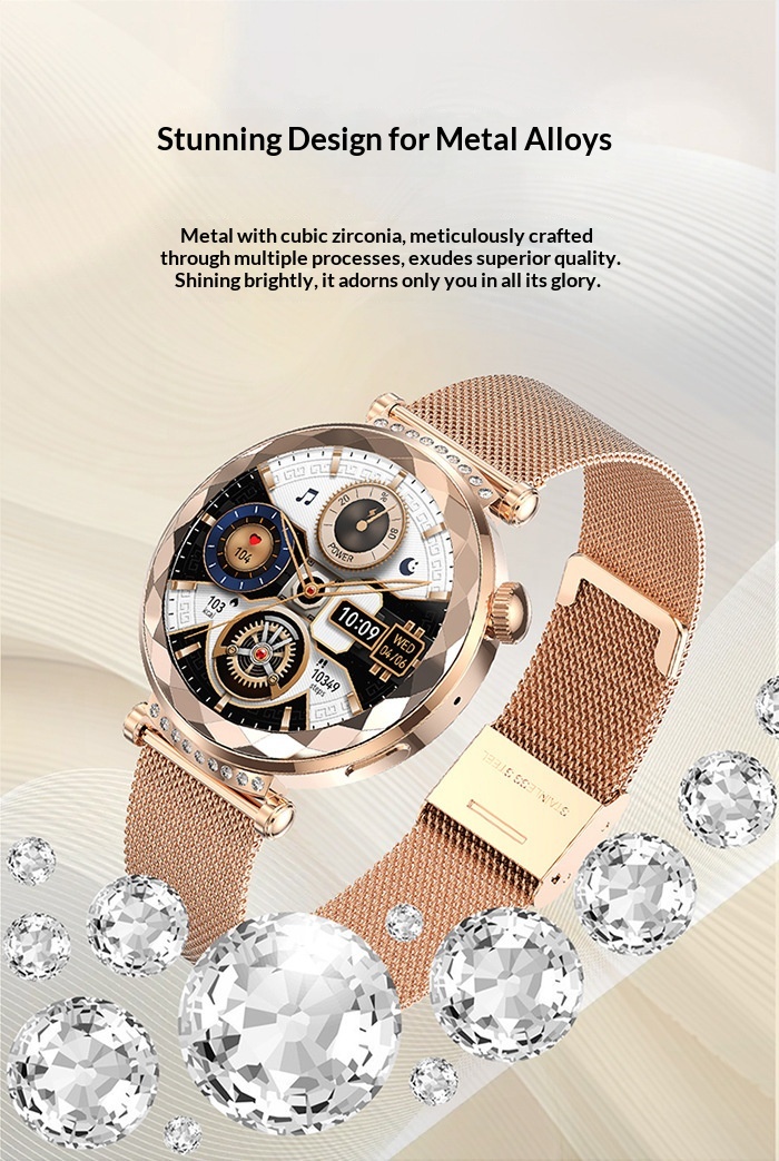 Smartwatch met bluetooth bellen nfc en hartslagmeter_voghion.com