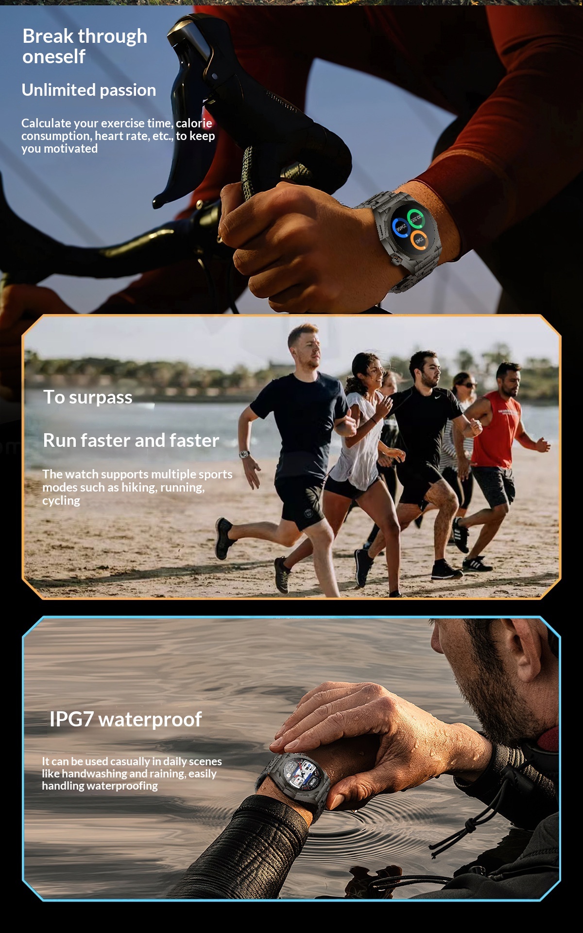 Okosóra z18max bluetooth hívással és pulzusmérővel_voghion.com
