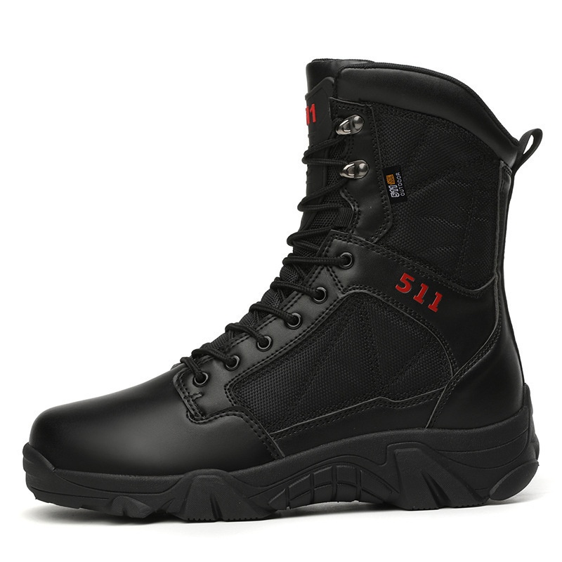 Neue Combat Short Trainingsstiefel im britischen Stil, mittelhoch geschnitten, große Größen, Martin Desert Workwear Militärstiefel für Herren_voghion.com