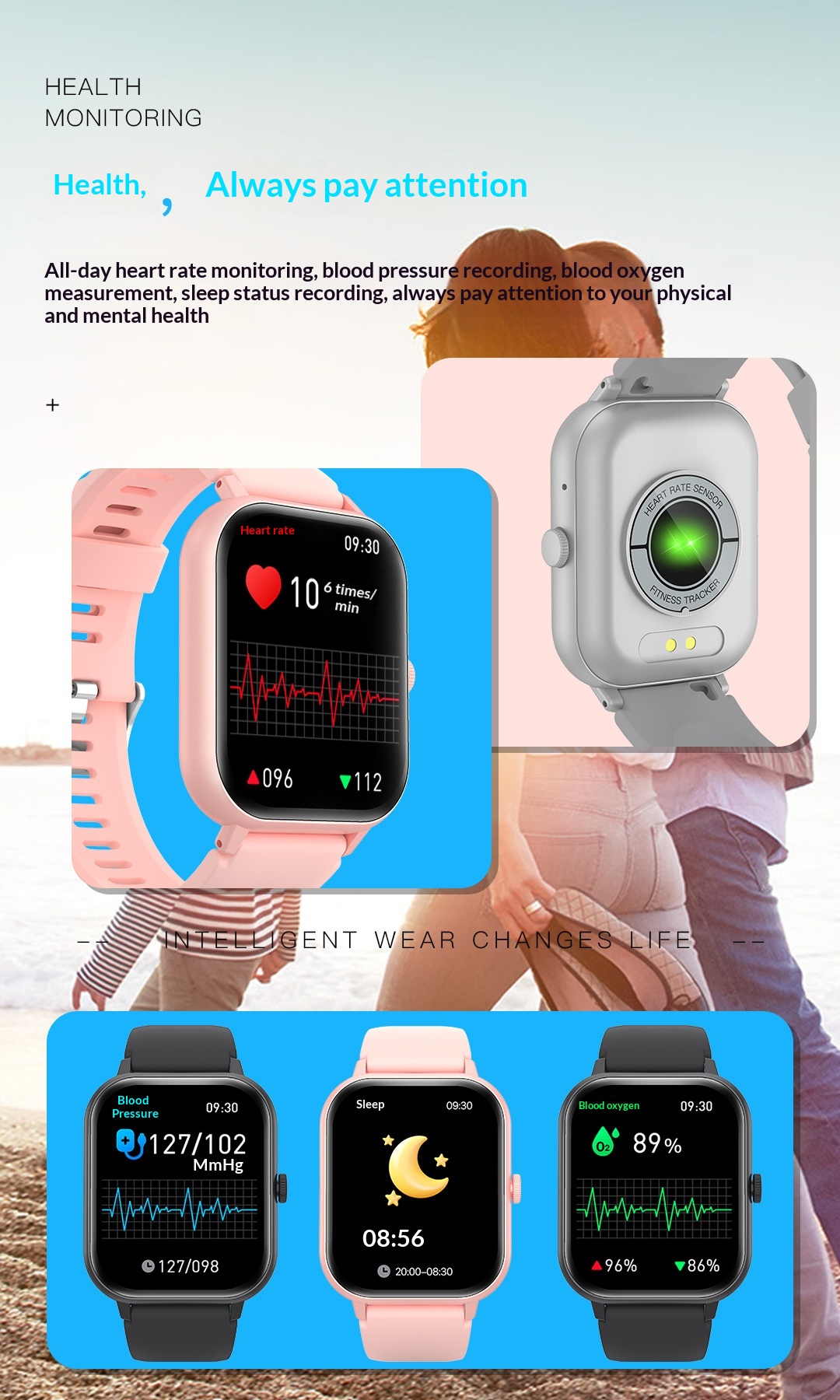 Smartwatch Zl54c Mit Bluetooth-telefonie Und Gesundheitsmonitor_voghion.com