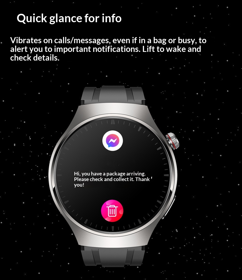 Smartwatch med blodsukkermåler blodtryk og bluetooth nfc_voghion.com