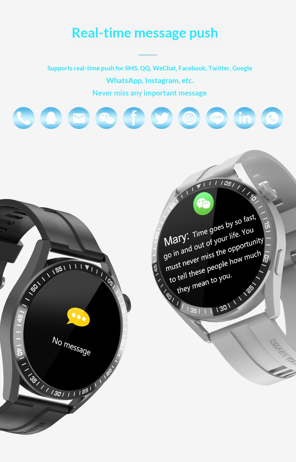 Smartwatch Mit Bluetooth-telefonie Und Herzfrequenzmessung_voghion.com