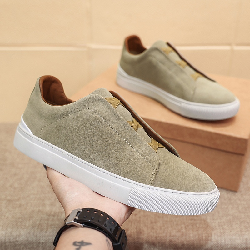 Mocassini casual da uomo in vera pelle scarpe moda versatili_voghion.com
