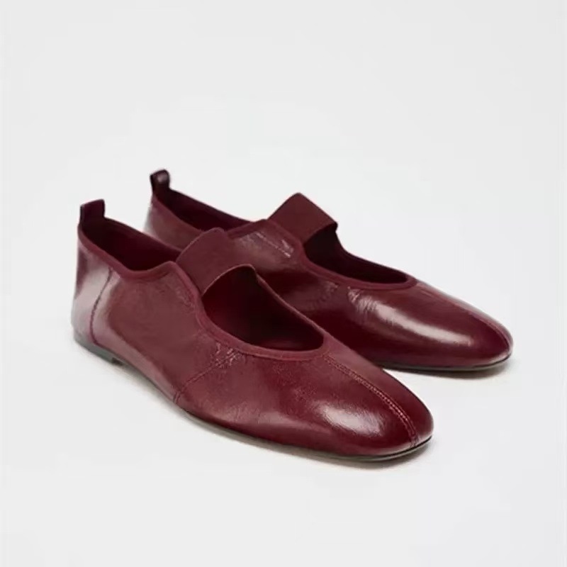 Scarpe da ballo donna mary jane comode in pelle di pecora_voghion.com