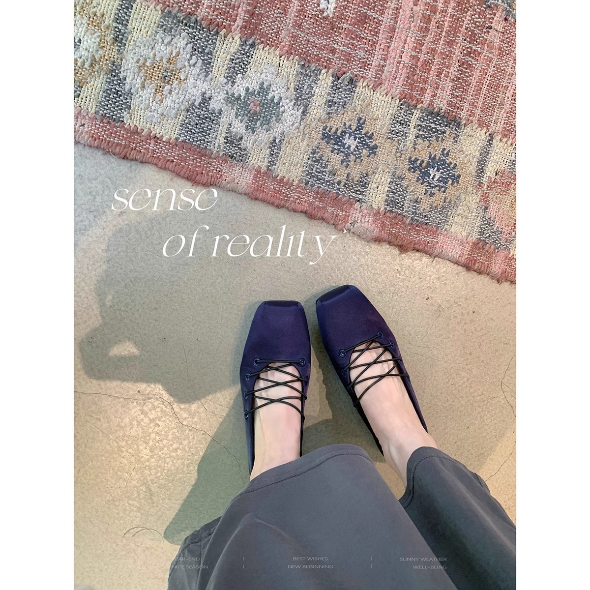 Scarpe da ballo in montone, rosse con rialzo interno, ballerine in raso da donna, nuove scarpe basse 2025 da abbinare alle gonne_voghion.com